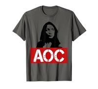 AOC Portrait Alexandria Ocasio-Cortez T-Shirt