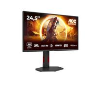 AOC G4 Q25G4SR computer monitor 62.2 cm (24.5") 2560 x 1440 pixels Quad HD LED Black, Red