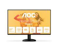 AOC Q27B35S3 27 inch WQHD Monitor 120Hz, IPS Panel, 1ms MPRT, Adaptive Sync, HDR10 (2560x1440 HDMI 1x 2.0 DP 1x 1.4) Black