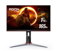 AOC Q27G2S 27 Inch Gaming Monitor QHD 2K 2560 x 1440, 165Hz 1ms, G-SYNC, Height Adjustable, Zero Point, Brightness 3 Years, Black