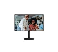 AOC U27E4CV 27" UHD Monitor with a height-adjustable stand and a 90-W PD docking station