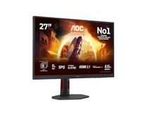 AOC U27G4R 27 inch UHD Gaming Monitor 160Hz, Fast IPS Panel, 0.5ms MPRT, Adaptive Sync, HDR400, G-Sync Compatible, Height Adjustment, (3840x2160 HDMI 2x 2.1 DP 1x 1.4 USB Hub) Black