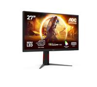 AOC U27G4XM 27 inch UHD Gaming Monitor 160Hz, Fast IPS Panel, 1ms GtG, Adaptive Sync, HDR1000, G-Sync Compatible, Height Adjustment, (3840x2160 HDMI 2x 2.1 DP 1x 1.4 USB Hub) Black
