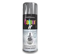 AOC24 - 400ml Chrome Effect Spray Paint - Quick Drying Paint Gloss Finish - Chrome Effect Aerosol Spray Paint - All Purpose Spray Paint for Interior & Exterior - Use On Metal Wood Plastic (1)