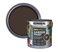 AOC24 Garden Fence Paint 2.5l - Multi-Surface Exterior Paint for Wood, Brick, Metal, Stone & Terracotta - Waterproof, Resists Fading, Matt Finish for Sheds, Fences, Garden Furniture English Oak