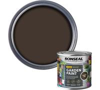 AOC24 Garden Fence Paint 250ml - Multi-Surface Exterior Paint for Wood, Brick, Metal, Stone & Terracotta - Waterproof, Resists Fading, Matt Finish for Sheds, Fences, Garden Furniture English Oak