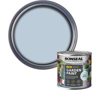 AOC24 Garden Fence Paint 250ml - Multi-Surface Exterior Paint for Wood, Brick, Metal, Stone & Terracotta - Waterproof, Resists Fading, Matt Finish for Sheds, Fences, Garden Furniture Cool Breeze