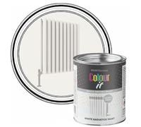 AOC24 - White Radiator Paint 300ml - White Gloss Finish Quick Drying Paint Tin - All Purpose Interior Exterior Use Hard Wearing Brush On Paint - White Paint for All Radiators (2)