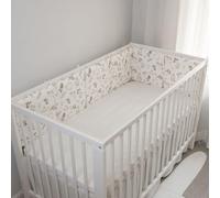 Aocase Bed Rail for Toddlers Kids, Cot Liner Headboard Bumper Padded Side Protectors Protect All Round Crib Rail Cover Baby Bed Baby Boys Girls Nursery Breathable Crib Bed Liner Bumper,NO12
