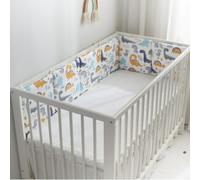 Aocase Bed Rail for Toddlers Kids, Cot Liner Headboard Bumper Padded Side Protectors Protect All Round Crib Rail Cover Baby Bed Baby Boys Girls Nursery Breathable Crib Bed Liner Bumper,NO02