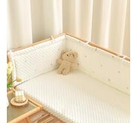Aocase Bed Rail for Toddlers Kids, Cushion Side Protectors Guard Safety Rail Bedside Protection Bed Cot Liner Headboard Bed All Round Surrounds, Fall Protection Bed Parent's Bed,G09,240×28cm