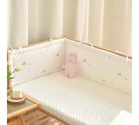 Aocase Bed Rail for Toddlers Kids, Cushion Side Protectors Guard Safety Rail Bedside Protection Bed Cot Liner Headboard Bed All Round Surrounds, Fall Protection Bed Parent's Bed,G07,200×28cm