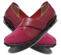 Aocase Bunion Shoes for Women Highly Elasticated Sports Running Shoes Ladies Shoes Swollen Feet Orthopedic Trainers Diabetic Shoes for Women,Wine red,39/245mm