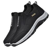 Aocase Diabetic Trainers for Men Extra Wide Fitting Walking Shoes Mens Trainers Running Shoes Sport Outdoor Fitness Sneakers Lightweight Casual Jogging Shoes,Black,42/260mm