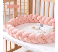 Aocase Knot Cushion, Knot Pillow, Braided Knotted Cushion, 100% Cotton Bed Set All Round Braided Protector for Room Decor,G01,200cm