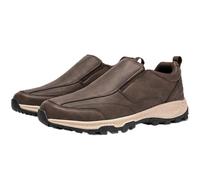 Aocase Mens Slip On Trainers Waterproof PU Leather Mens Slip On Wide Fit Memory Foam Casual Walking Gym Sports Trainers Shoes Men's Waterproof Walking Shoes,Brown,44/270mm