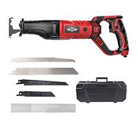 Aocay Meat Bone Saw Machine, 1050W Electric Bone Saw, 6-Speed, 180° Rotating Body, Red