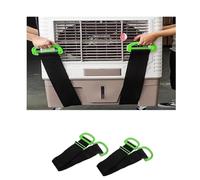 AOCGDDS Adjustable Lifting and Moving Belt, Single or Multiple Person Carrying Belt, with Durable Handle, Can Support 500 Pounds, Suitable for Moving Furniture, Boxes or Awkward Items (2 Pieces)