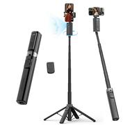 Aochuan AI Smart Gimbal Tripod Selfie Stick Foldable 360° Auto Follow-Up Face Tracking Gimbal All-in-one Phone Holder For phone M3