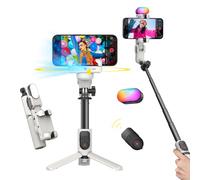 AOCHUAN Gimbal Stabilizer for iPhone, Sefie Stick with Auto Face Tracking