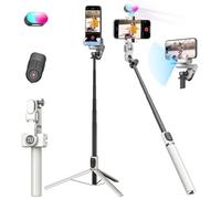 AOCHUAN M2PRO White Smartphone Gimbal Stabilizer, 4-in-1 Phone Stabilizer