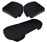 AOCRXL Car Seat Cushion Cover for Infiniti Project Black S/M IV(Y51) G37/FX II/EX 35/EX 37, Anti-Slip Driver Seat Pad, Soft and Breathable Car Seat Cushion, Auto Linen Cushion,A/Black