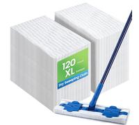 Aodaer 120 Count XL Dry Sweeping Cloths for Swiffer Sweeper Disposable Sweeping Dry Pads Duster Refills Floor Mop Pads for Daily Pet Hair Dust Dirt Cleaning