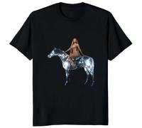 AODBEJP 2022-Singer-Album-Tee-for-Fans-Unisex-Short-Sleeve-Fashion-Tops-Beyonce-Renaissance-T-Shirts Black