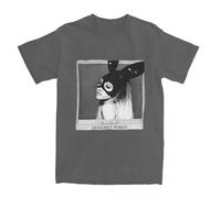 AODBEJP Ariana-Tour-T-Shirts-Men-Women-Grande-Dangerous-Woman-Leisure-100-Cotton-Tees-Crewneck-Short-Sleeve Dark Gray