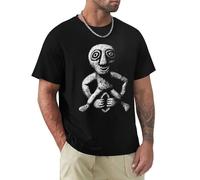 AODBEJP Sheela-na-gig-T-Shirt-Man-Clothes-Vintage-Clothes-Funny-t-Shirts-Boys-Animal-Print-Shirt Black