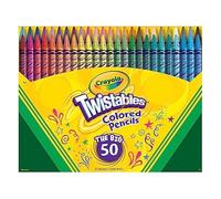 CRAYOLA AODE forCrayola 50ct Twistables Colored Pencils