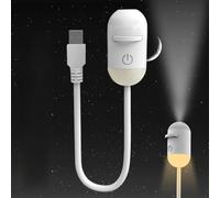 Aodejoy 2-in-1 Galaxy Projector Night Light, USB Starry Sky Projector with Projection Films, Mini LED Nightlight Wall Lamp, Portable Led Projectors Lamp for Bedroom Ceiling Car Room Decor-5 Slides-A