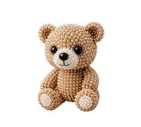 Aodejoy DIY Animal Beading Kit, 3D Beaded Animal DIY Set, with Colorful Beads and Instructions, Bead Embroidery Kits, Beadwork Craft for Beginners, Home Decor Gift for Craft Lover-02