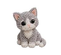Aodejoy DIY Animal Beading Kit, 3D Beaded Animal DIY Set, with Colorful Beads and Instructions, Bead Embroidery Kits, Beadwork Craft for Beginners, Home Decor Gift for Craft Lover-03