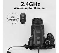 AODELAN Camera Wireless Shutter Release Remote Control For Canon R100 R5C 80D 70D M6; Nikon Z9 D6 D5; Fujifilm GFX50SII, X-T30II C8 for Canon