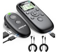 AODELAN Rechargeable Camera Timer Intervalometer Remote Control for Canon, Upgrade Wireless Shutter Release Compatible with Rebel T7, R6 Mark II, R5 Mark II,5D Mark II, R3, R5, R6, R7, R10, R100,T6