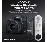 AODELAN Wireless Shutter Release for Canon EOS R10 R8 R7 R6 R5C R3 R M50 M6II G5XII T7i SL2 SL3 200D 250D, Replace Canon BR-E1 Black - BR-E1A