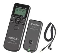 AODELAN Wireless Timer Remote Control for Nikon, Intervalometer Remote Release for Nikon Z9, D3, D4, D4s, D5, D6, D800, D850, D800E, D810, D810A, D700, D500, D300, D200, F6, F100, F5, F90X, F90, N90s