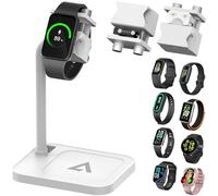 AODUKE Adjustable Universal Smart Watch Dock & Fitness Tracker Bracelets Stand Compatible with AGPTEK/Fitbit/Xiaomi/FITVII/RUIMEN/Amazfit/Fitpolo Watch base(03S-W)
