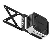 AODUKE Aluminum Alloy Mac Mini M4 VESA Bracket, Mac Mini 2024 Dock Stand, Compatible with 75X75/100X100MM Hole Distance - B-MAX
