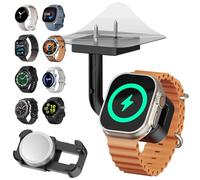 AODUKE Universal Double Sided Adhesive Wall Hanging Smart Watch Charging Bracket with Stand, for Samsung/Google Pixel/Huawei/Garmin/AMAZTIM/Fitbit/Amazfit/Watch Wall mount Dock(AB2S-B)