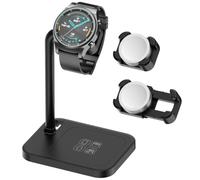 AODUKE Universal Smart Watch Charging Base Stand for Google/huawei/Garmin/Pixel/Diesel/Fossil/Fitbit/Skagen/Michael/Samsung Galaxy Watch Charger Station Holder Dock Bracket(02S-B)
