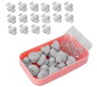 Aoeeki Duvet Cover Clips, Bed Sheet Fasteners, Bed Holders with Pins for Fixing Duvets, Non-Slip Corner Handles, Safety Buckle to Hold Sheets Tight and Tight