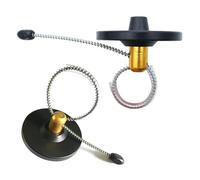 Aoeeki Hard Security Tags for Wine Bottle,100 Pcs RF 8.2MHz EAS Anti-Theft Retail Lock with Retractable Strap for Liquor Beverage Bottles Loss Prevention Antishoplifting