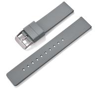 Aoeiwv FKM Rubber Watch Band Quick Release Fluororubber Strap 18mm 20mm 22mm Thin Soft Durable Sport FKM Rubber Watchband Replacement Band for Men Women