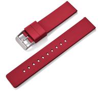 Aoeiwv FKM Rubber Watch Band Quick Release Fluororubber Strap 18mm 20mm 22mm Thin Soft Durable Sport FKM Rubber Watchband Replacement Band for Men Women