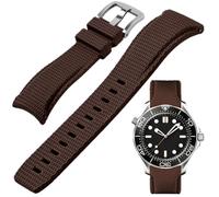 Aoeiwv FKM Rubber Watch Strap Curved End 20mm 21mm 22mm Quick Release Soft Durable Waterproof Sport FKM Replacement Strap Universal for Men and Women