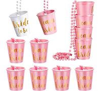 Aoen 12Pcs Hen Party Shot Glass Necklace Set