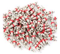 Aoerzn 100Pcs Premium Tyre Tire Valve Cores, Valve Stem Core Part Replacement, Universal for Most Models of Cars, Trucks, Motorcycles and Bicycles
