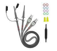 Aofan P6100 100MHz Oscilloscope Probe 10:1/1:1 Switchable BNC Clip Probes with Detachable Tips - Compatible with Tektronix, Rigol, Siglent & More